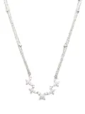APM Monaco butterfly pendant silver-plated necklace