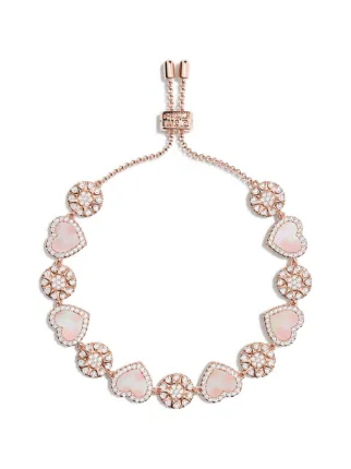 APM Monaco Nacre Heart & Dot ブレスレット | ピンク | FARFETCH JP