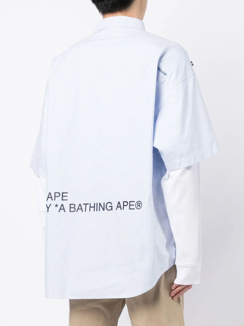 Affordable AAPE BY *A BATHING APE AapeUniverse layered shirt Men