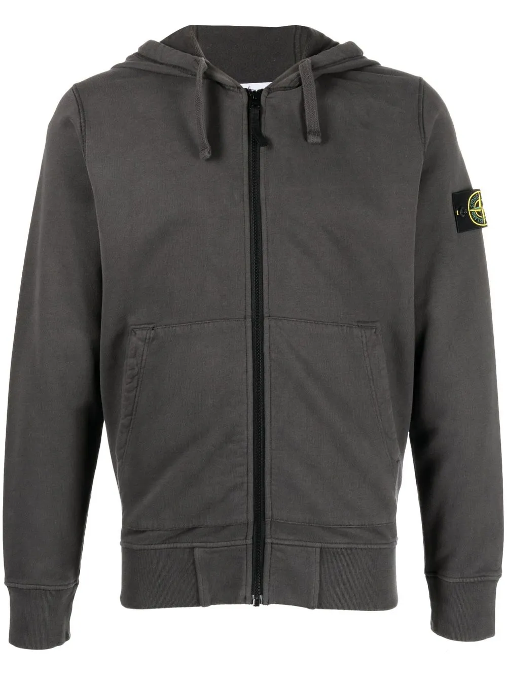 

Stone Island hoodie con parche Compass - Gris