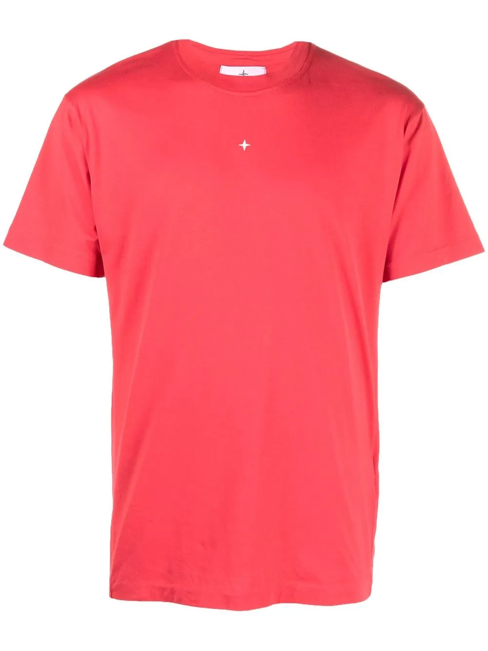 

Stone Island playera con brújula bordada - Rojo