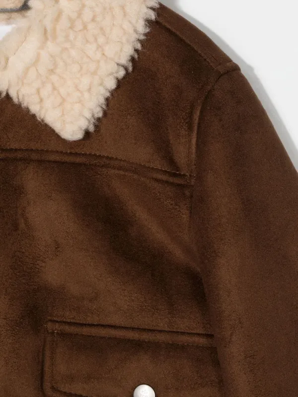 eleventy shearling jacket