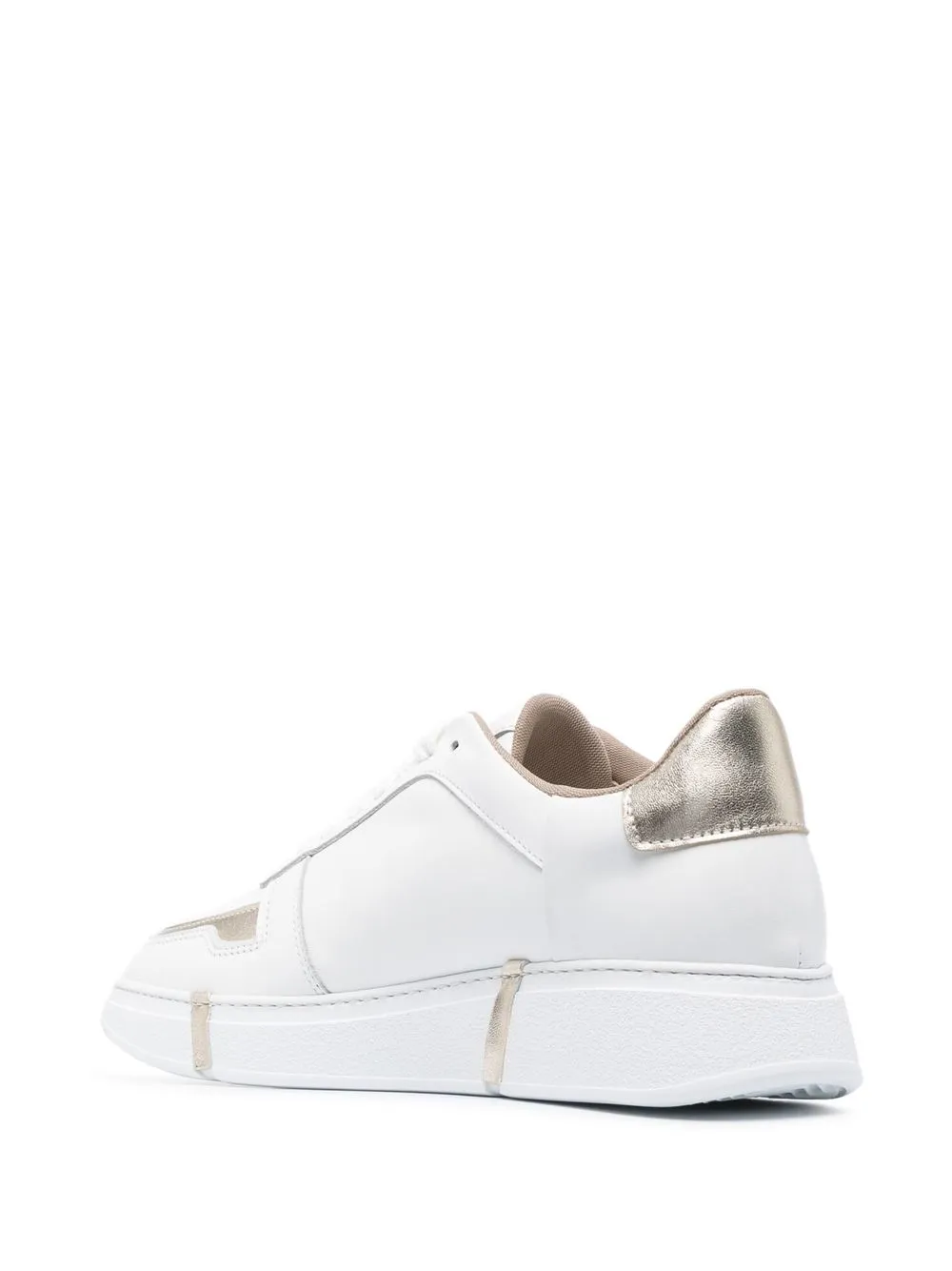 Roberto Cavalli Logo-plaque Low-top Sneakers In White