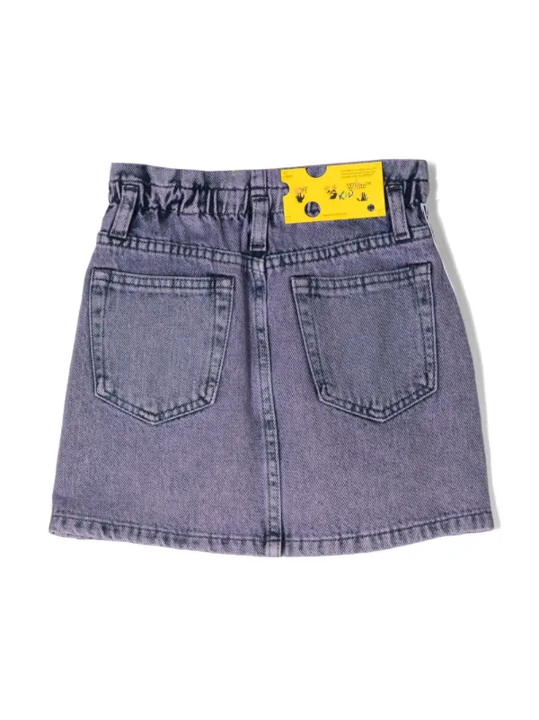 High waisted denim skirt youth hotsell