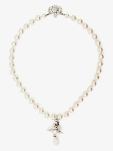 Vivienne Westwood gargantilla con perla artificial