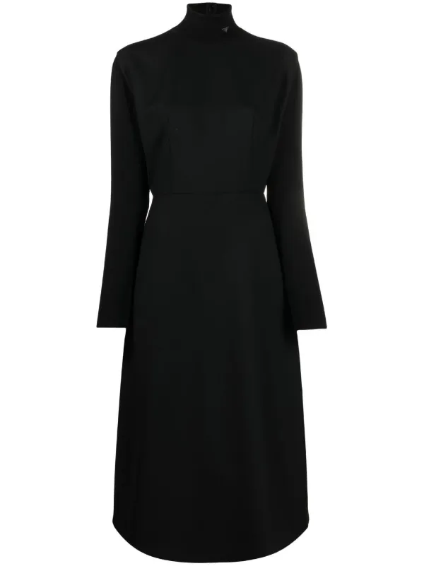 【送料&関税込】Prada Black Jersey Dress Prada Black Jersey Dress | italist