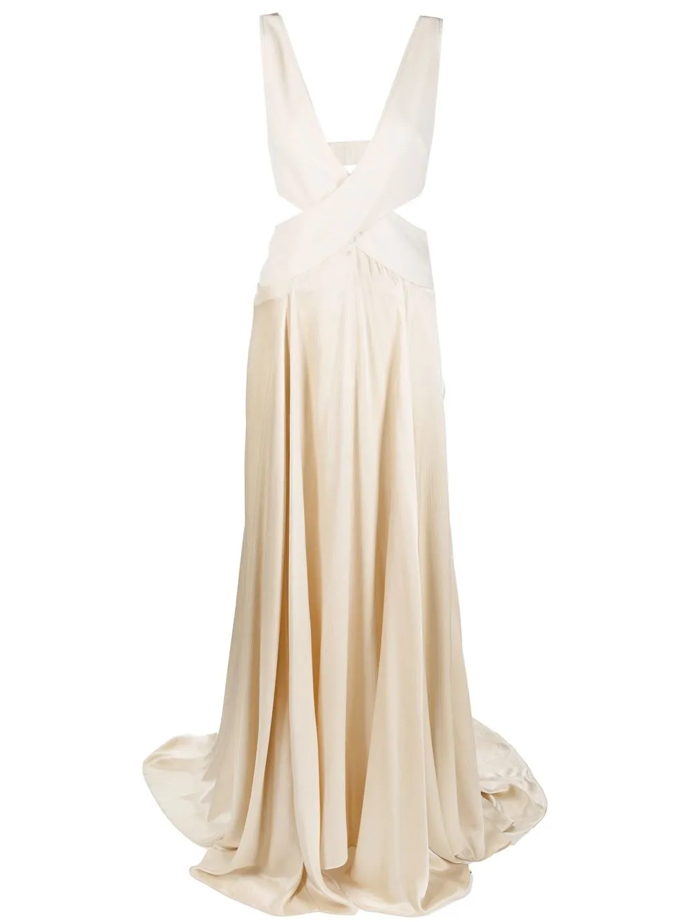 

PINKO vestido de fiesta Clementina con aberturas - Neutro