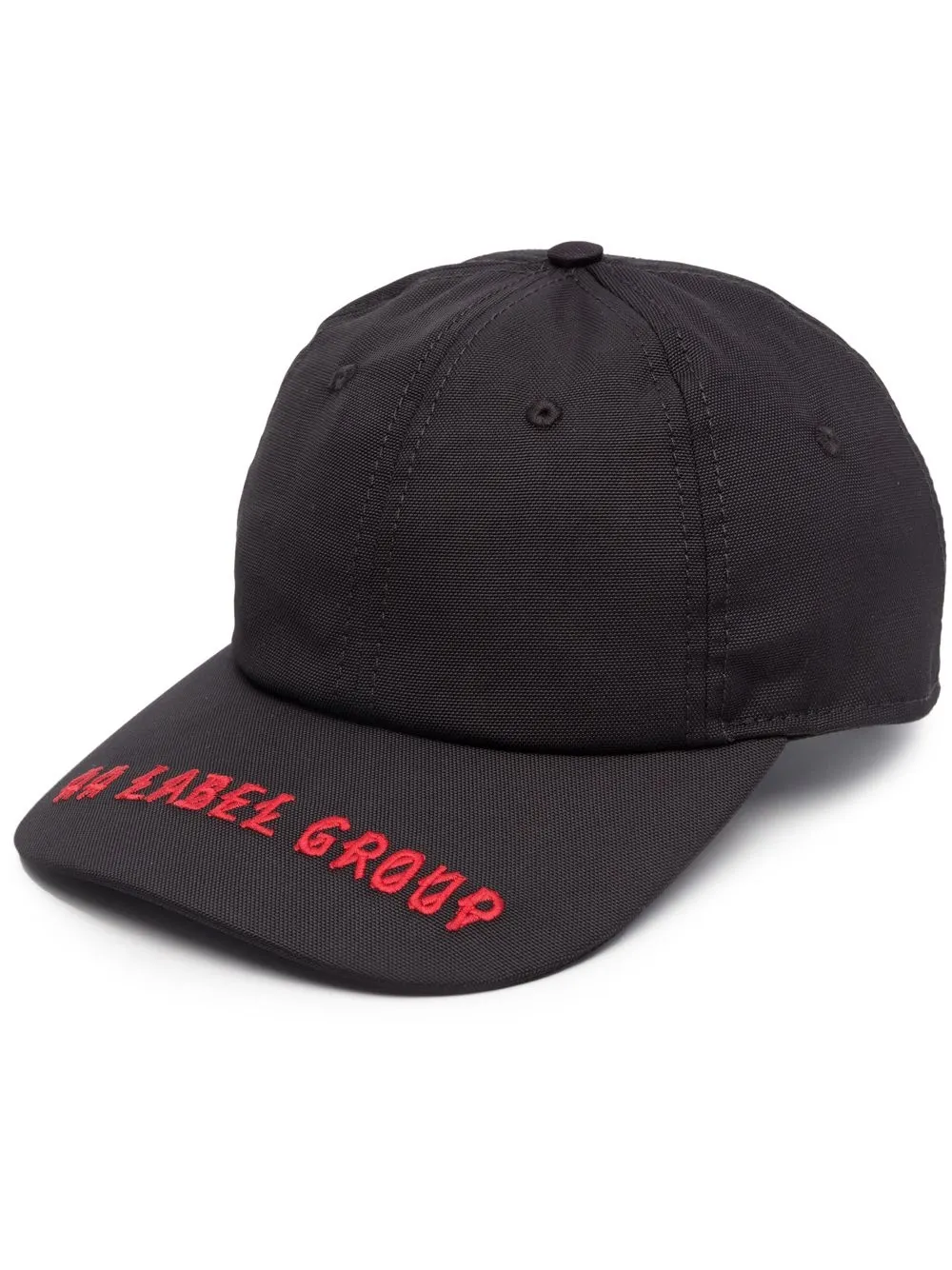 

44 LABEL GROUP gorra con logo bordado - Negro