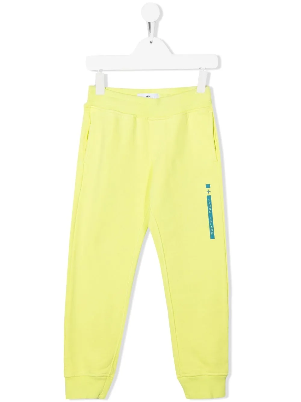 

Stone Island Junior logo-print track pants - Green