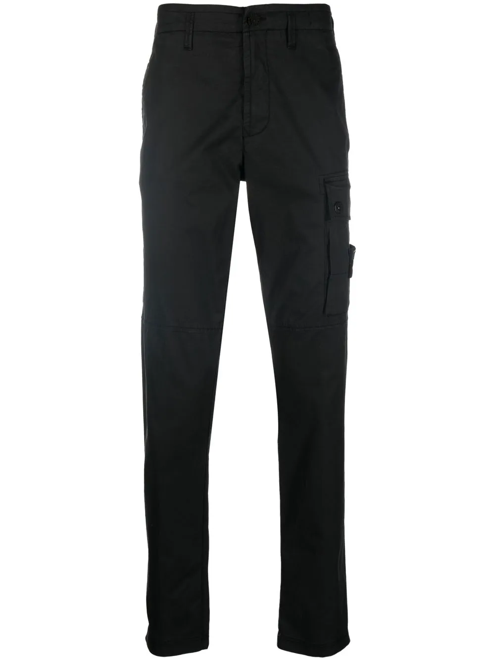 

Stone Island pantalones cargo con parche Compass - Negro