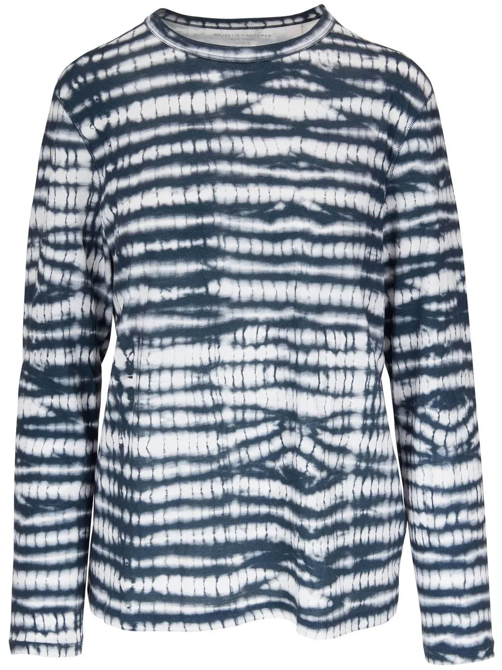 

Majestic Filatures tie-dye long-sleeve T-shirt - Blue