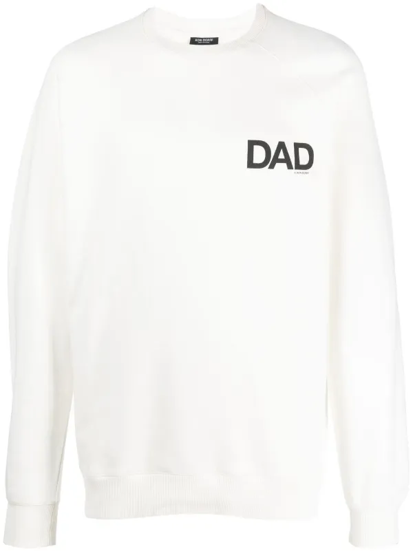 Ron Dorff – Organic Cotton Sweatshirt Dad – Off White / Xs