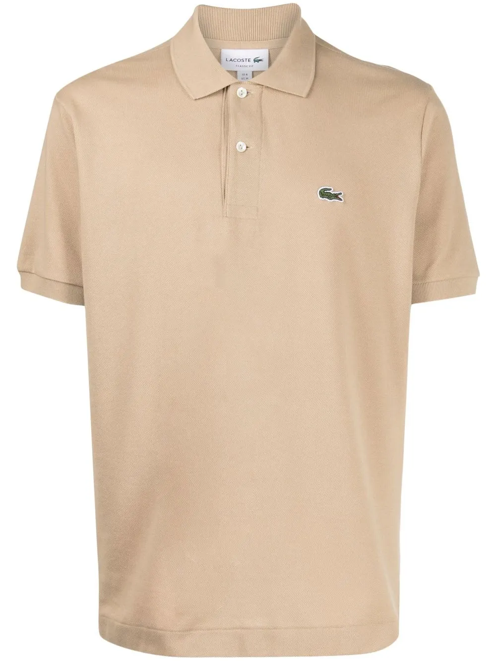 

Lacoste logo-patch polo shirt - Brown