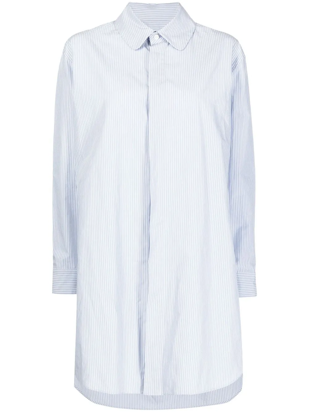 

Yohji Yamamoto camisa oversize con botones - Azul