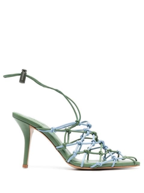 GIABORGHINI pointed strappy 100mm pumps