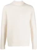 Jil Sander funnel neck wool jumper - Neutrals