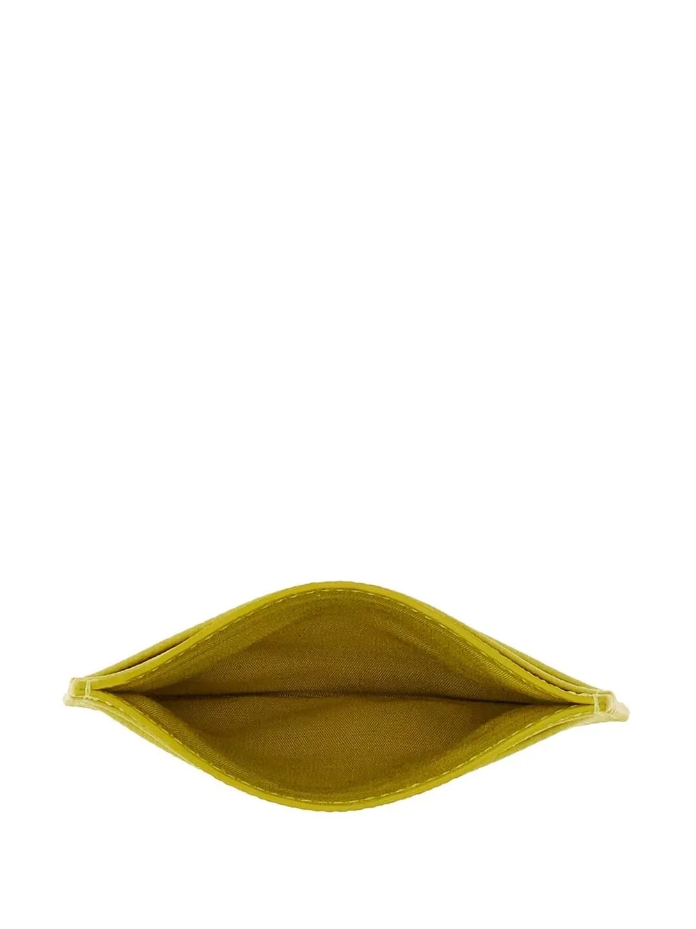Ferragamo Gancini Credit Card Holder In Yellow