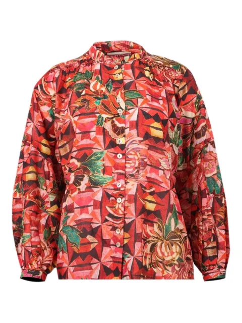 Chufy floral-print long-sleeve shirt 