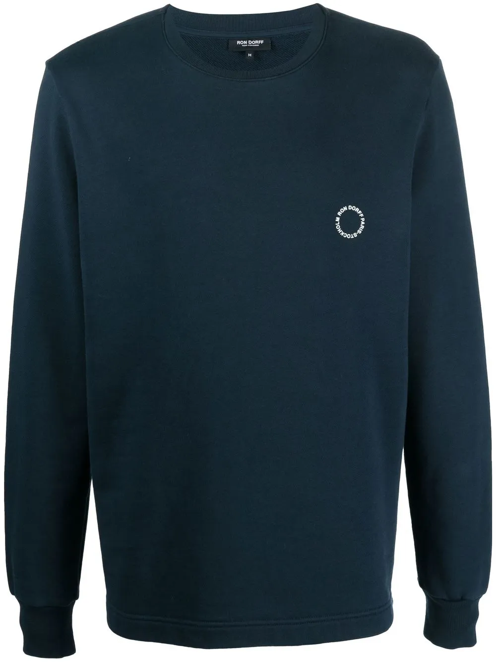 

Ron Dorff logo-print crew neck sweatshirt - Blue