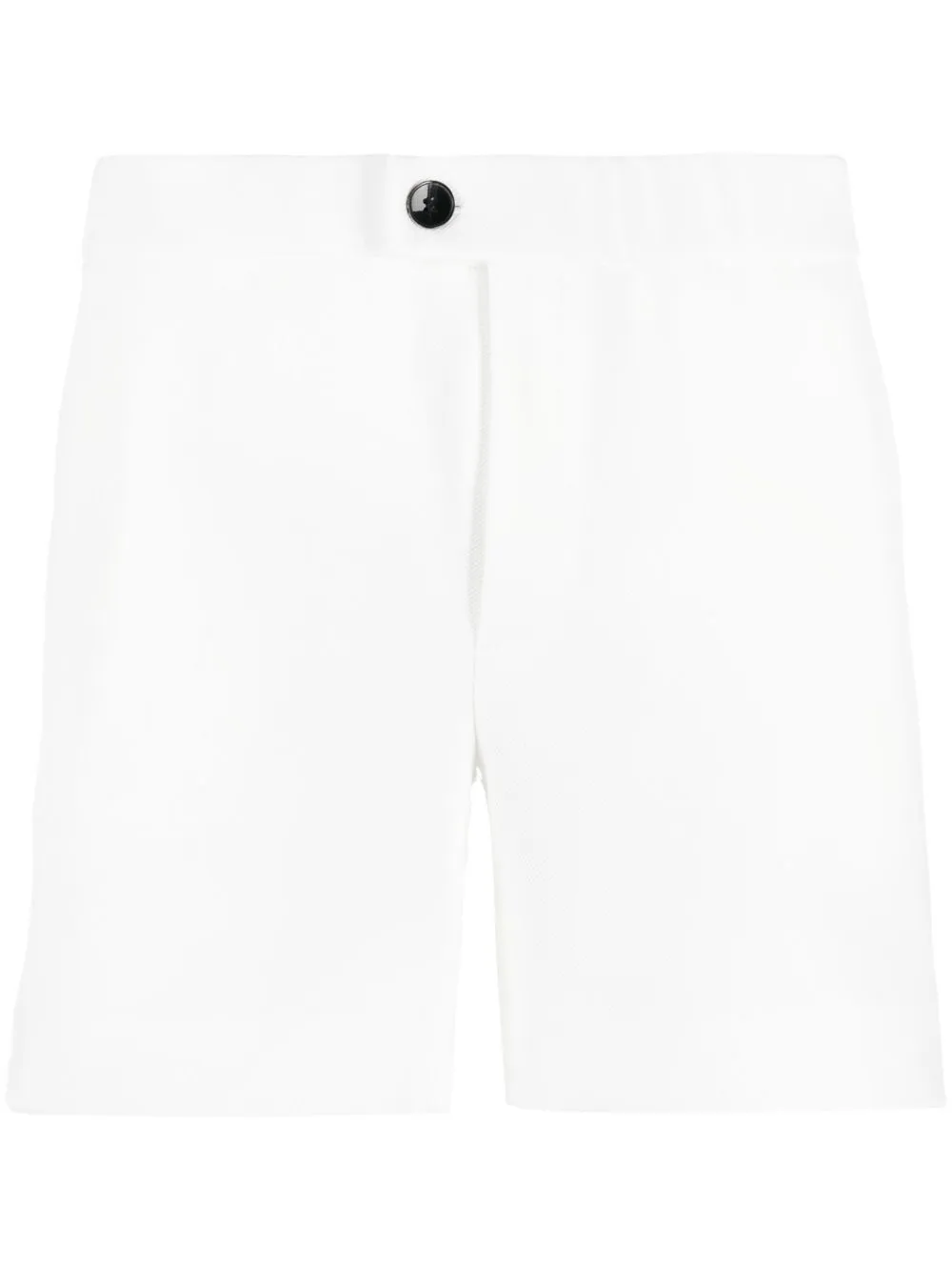 

Ron Dorff bermudas rectas con detalle de rayas - Blanco