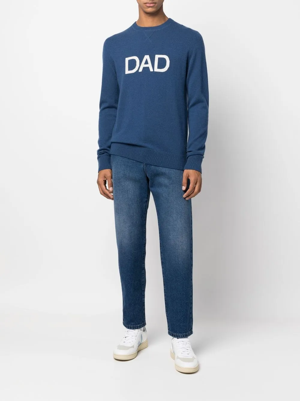 Ron Dorff Dad intarsia-knit Cashmere Jumper - Farfetch