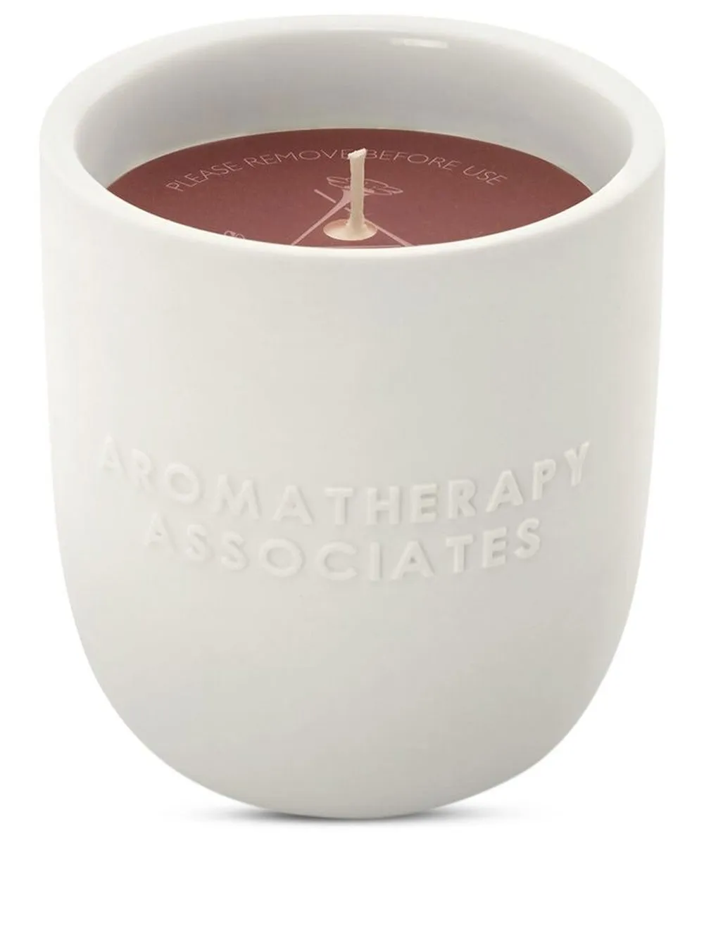 

Aromatherapy Associates Rose single-wick candle (200g) - White