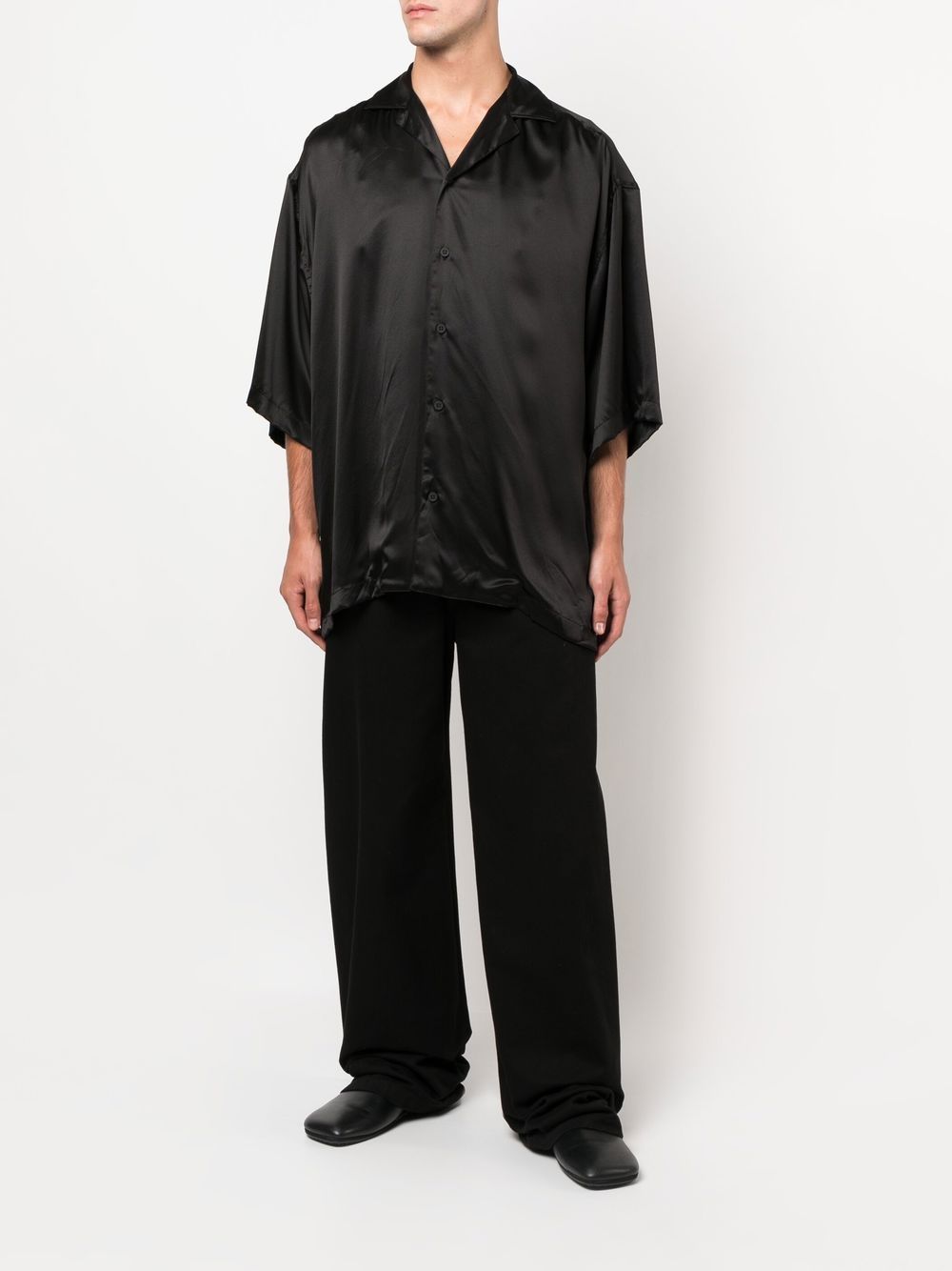 Balenciaga Zijden overhemd - Zwart
