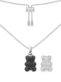 APM Monaco yummy bear-charm necklace - Silver