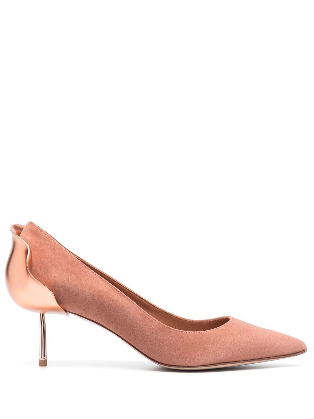 

Le Silla Petalo 60mm suede pumps - Pink