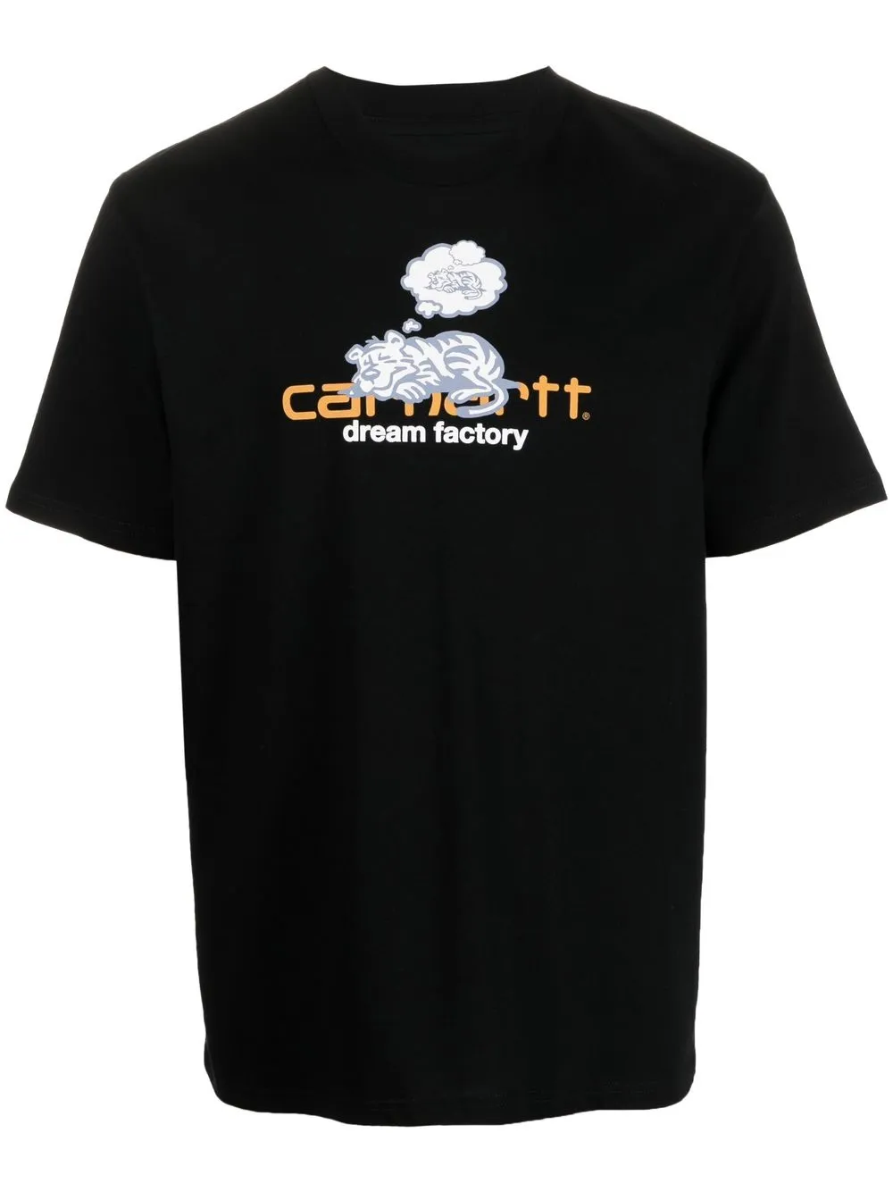 

Carhartt WIP playera con cuello redondo y logo - Negro