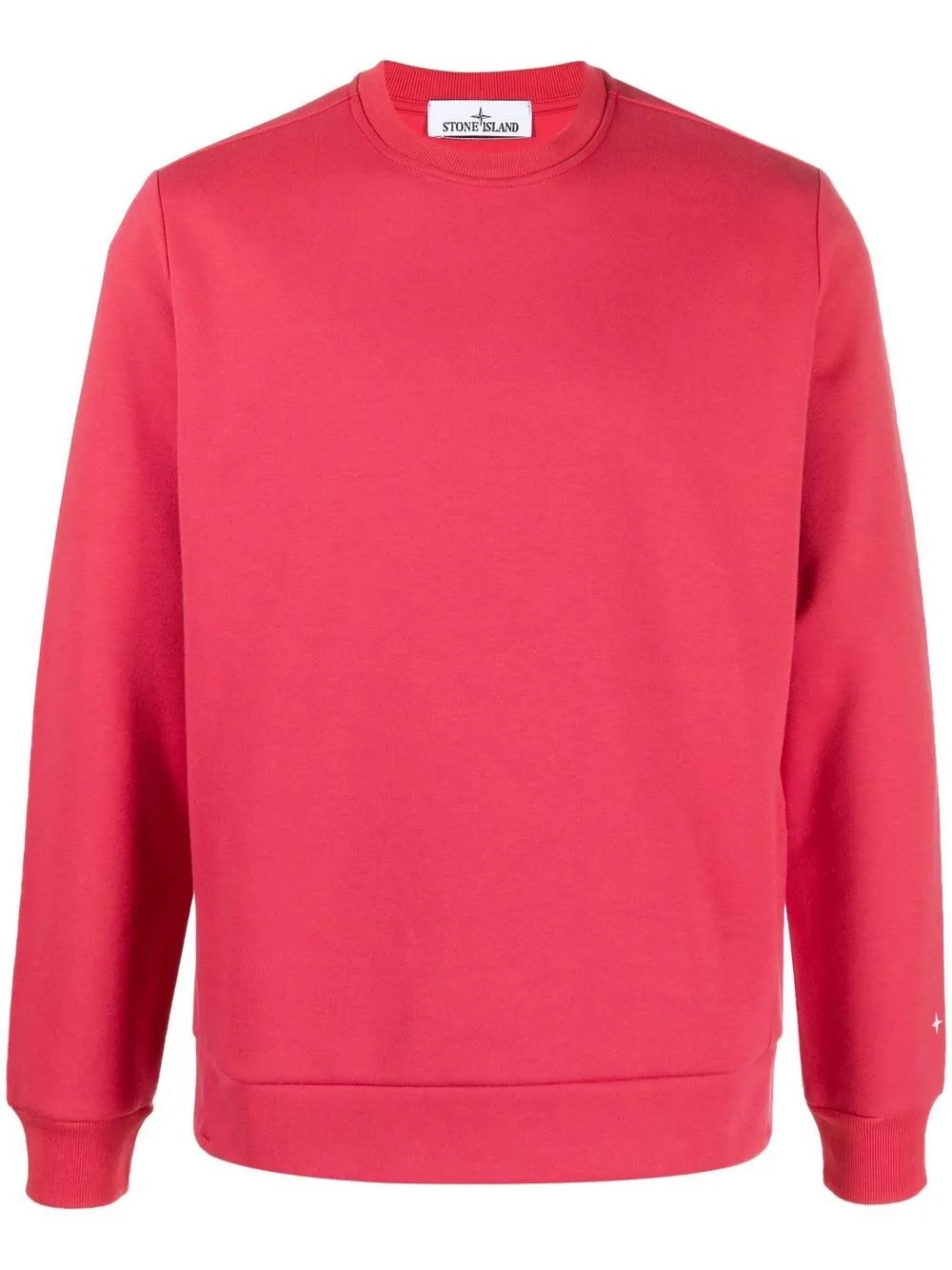 

Stone Island logo crew-neck sweatshirt - Red