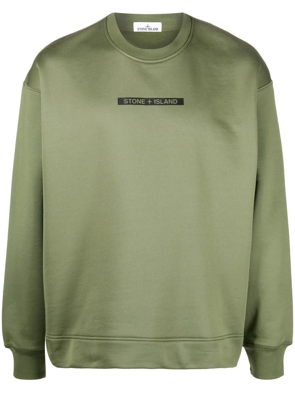 

Stone Island logo-print crewneck sweatshirt - Green