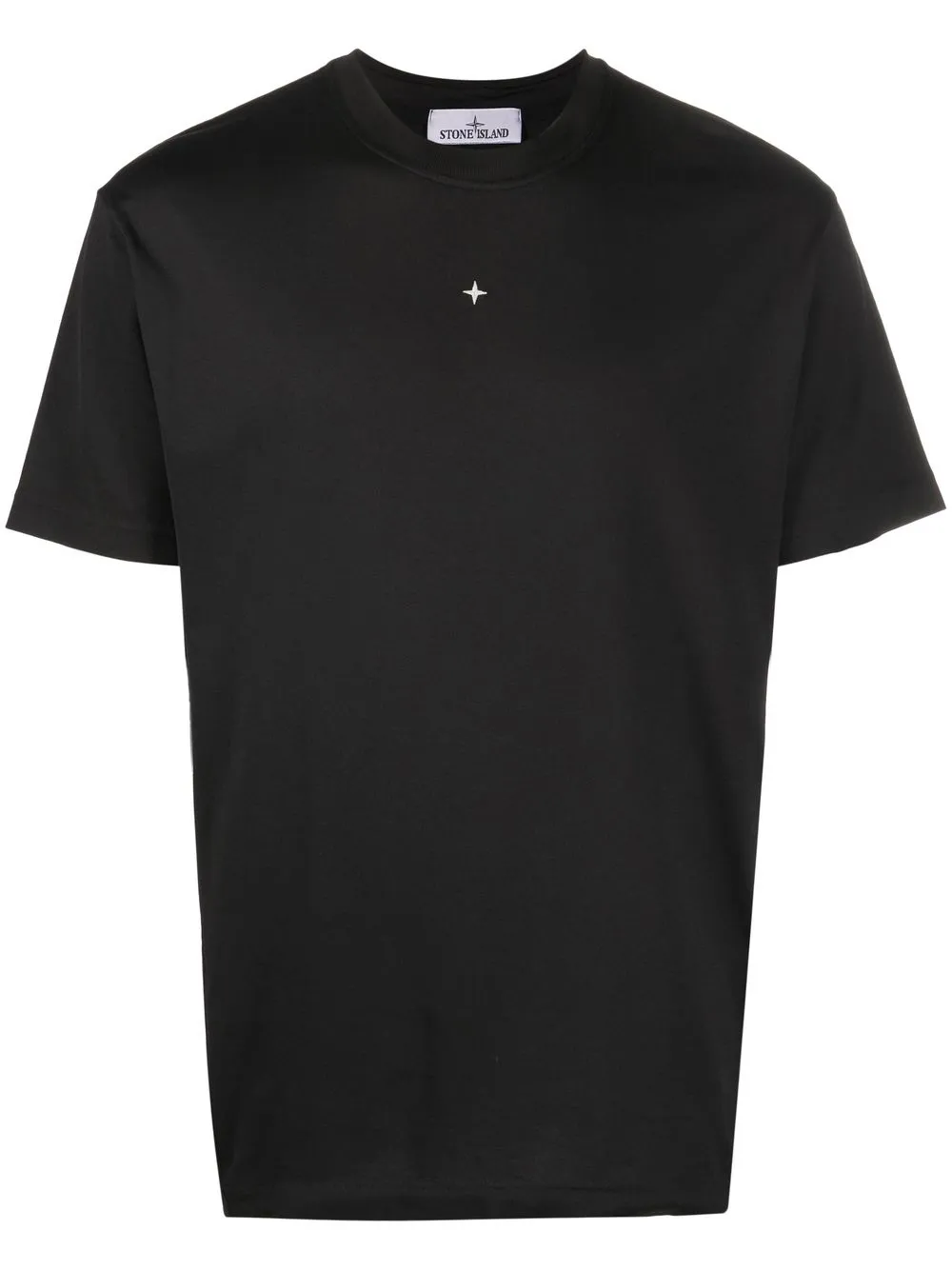 

Stone Island Compass motif T-Shirt - Black