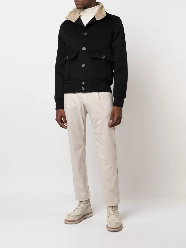 HERNO ドローストリングストレートレッグパンツ 【関税込】 Herno ドローストリング ストレートパンツ | グリーン | FARFETCH JP