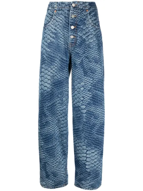 MM6 Maison Margiela Straight-Leg Jeans for Women - Shop on FARFETCH