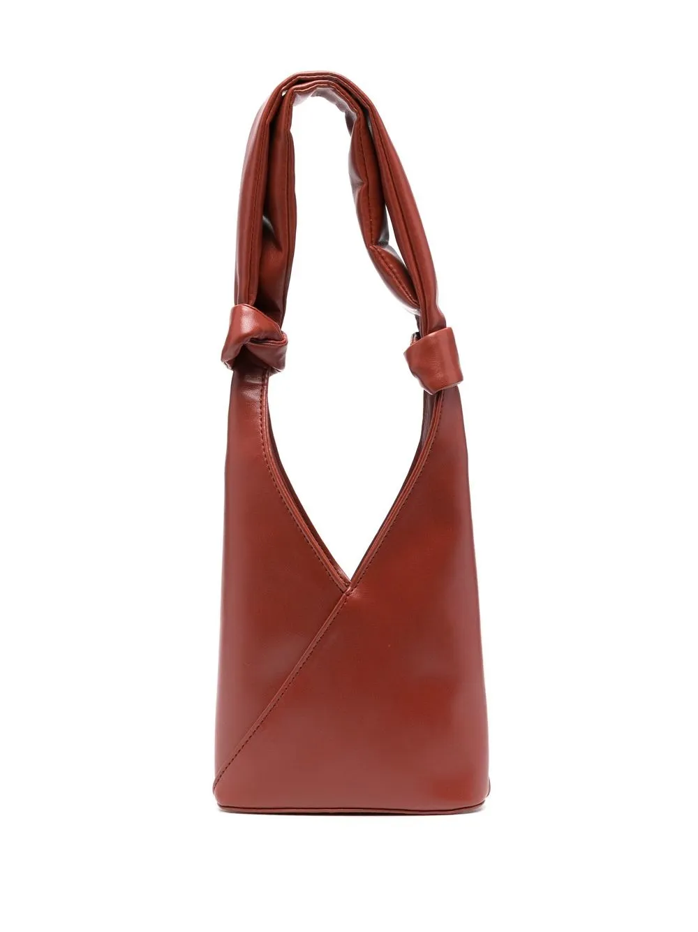 

MM6 Maison Margiela tote con detalle de nudo - Rojo