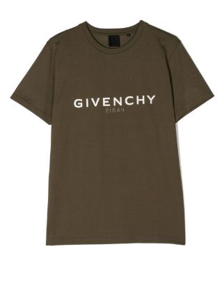 Givenchy Kids logo-print Cotton T-shirt - Farfetch