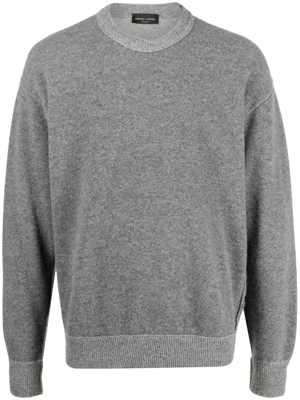 

Roberto Collina crew neck pullover sweater - Grey