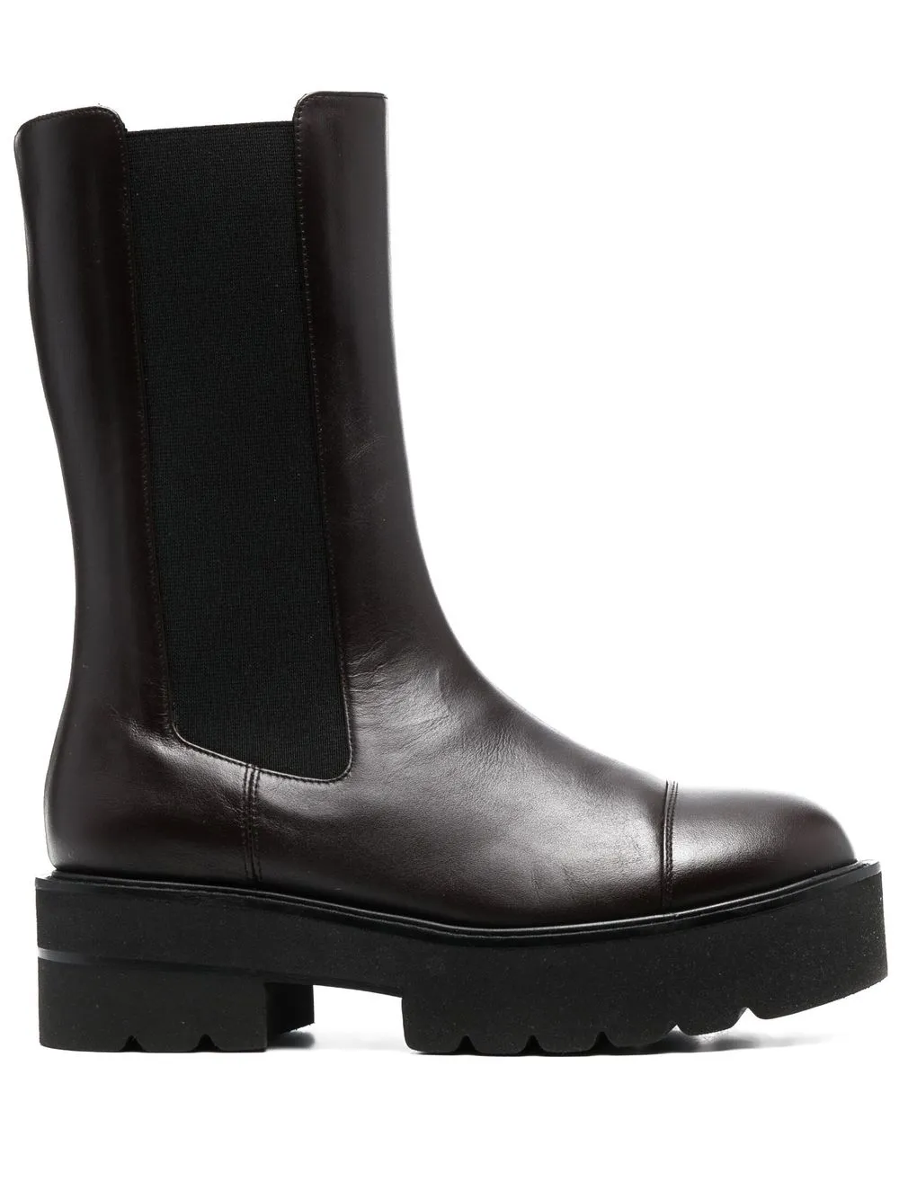 

Stuart Weitzman elasticated side-panel boots - Brown
