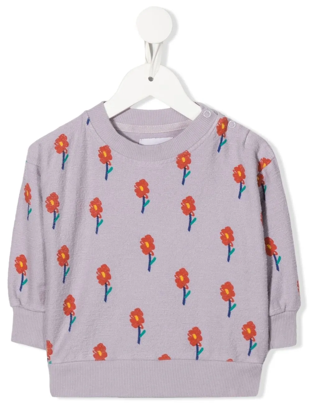 

Bobo Choses sudadera con estampado Flowers - Morado