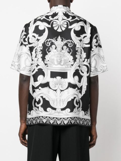 Versace Silk Baroque-print Shirt - Farfetch