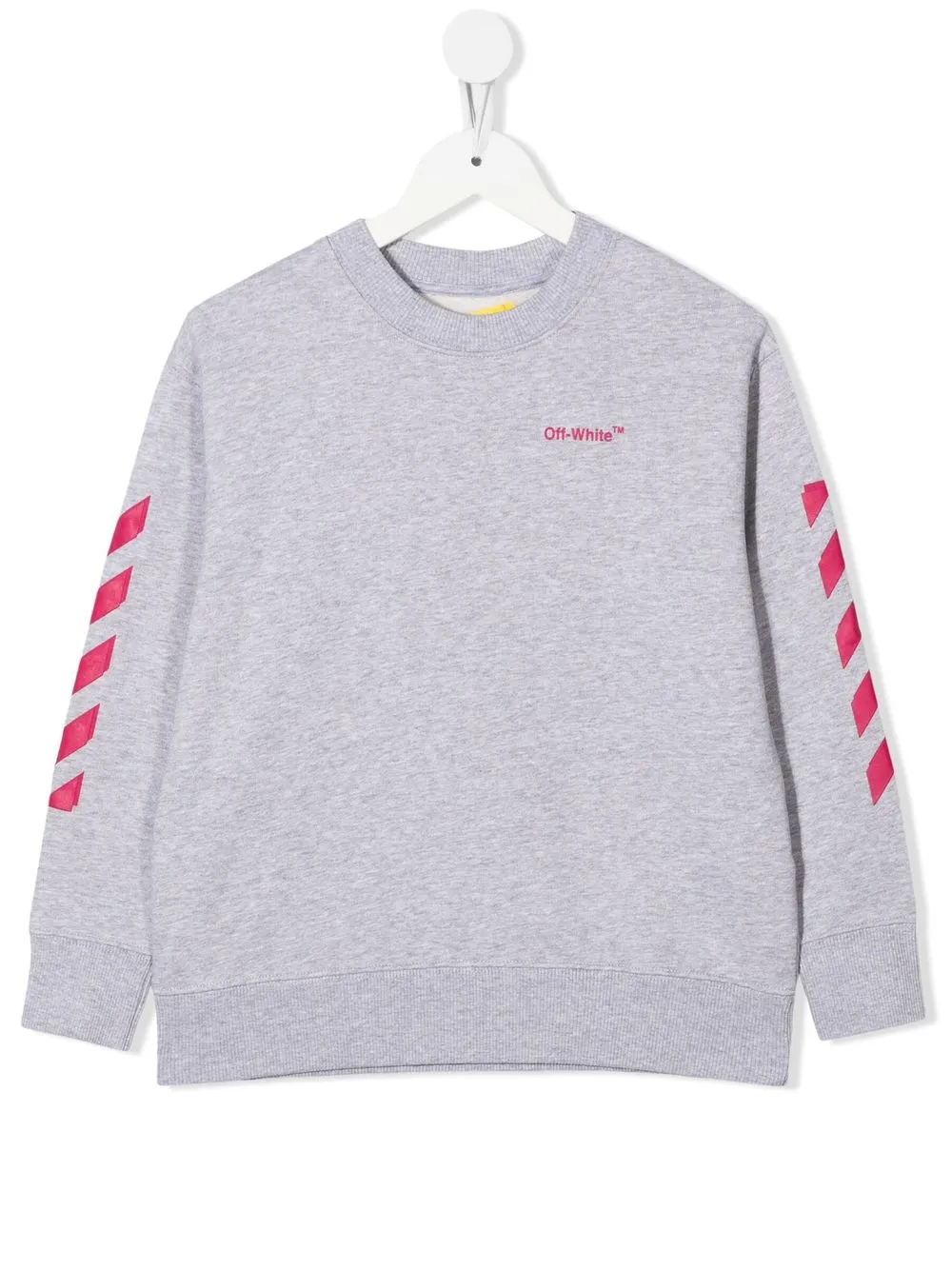 

Off-White Kids sudadera con estampado Arrows - Gris