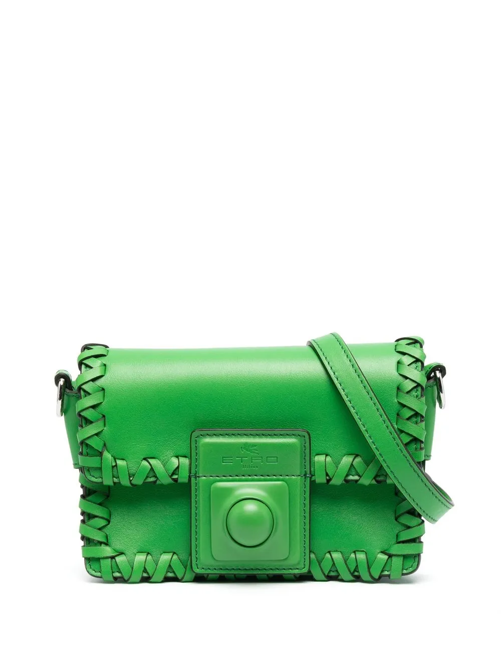 

ETRO bolsa crossbody con costuras - Verde