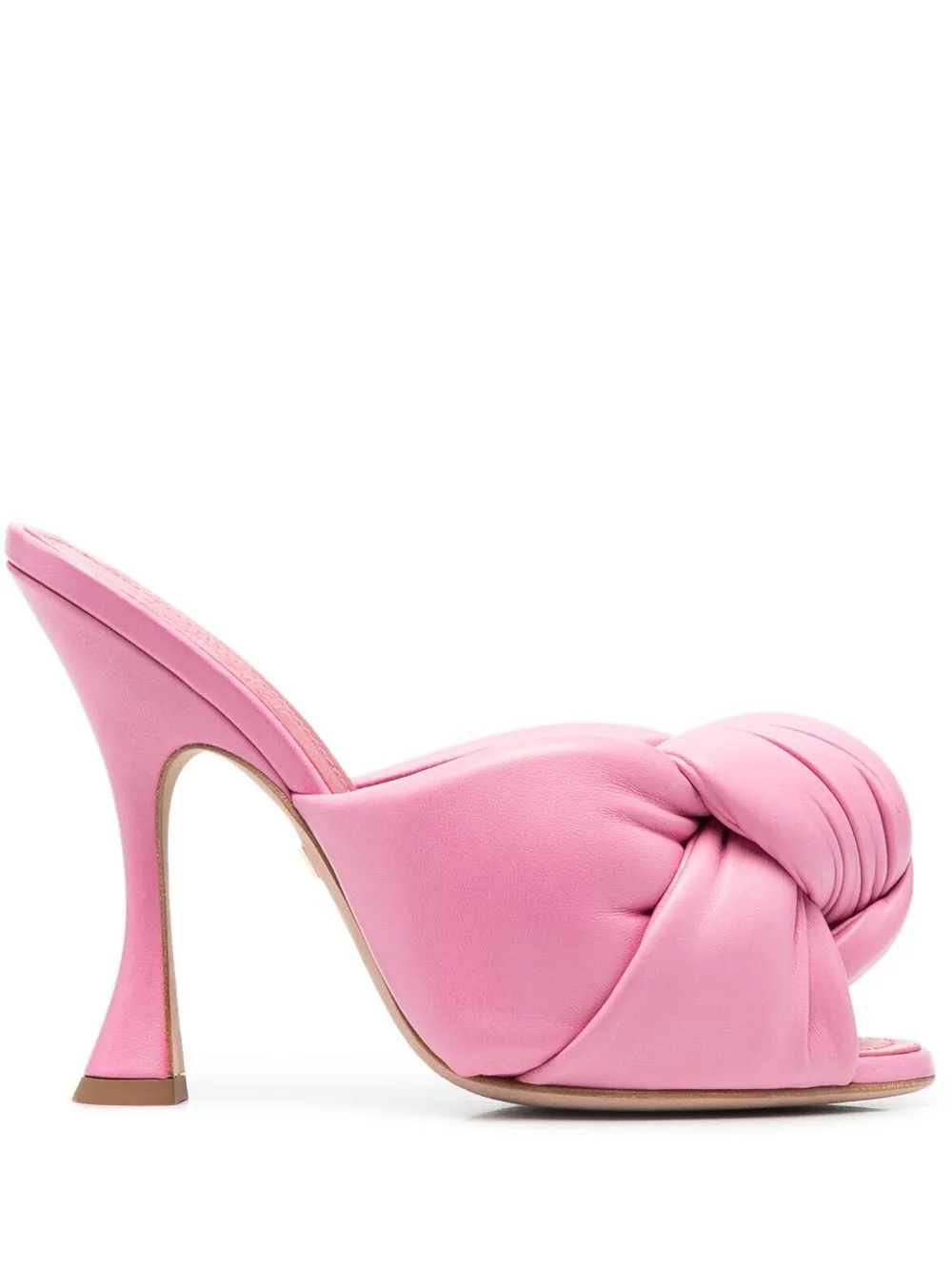 

Giambattista Valli Maxi Bow 110mm mules - Pink