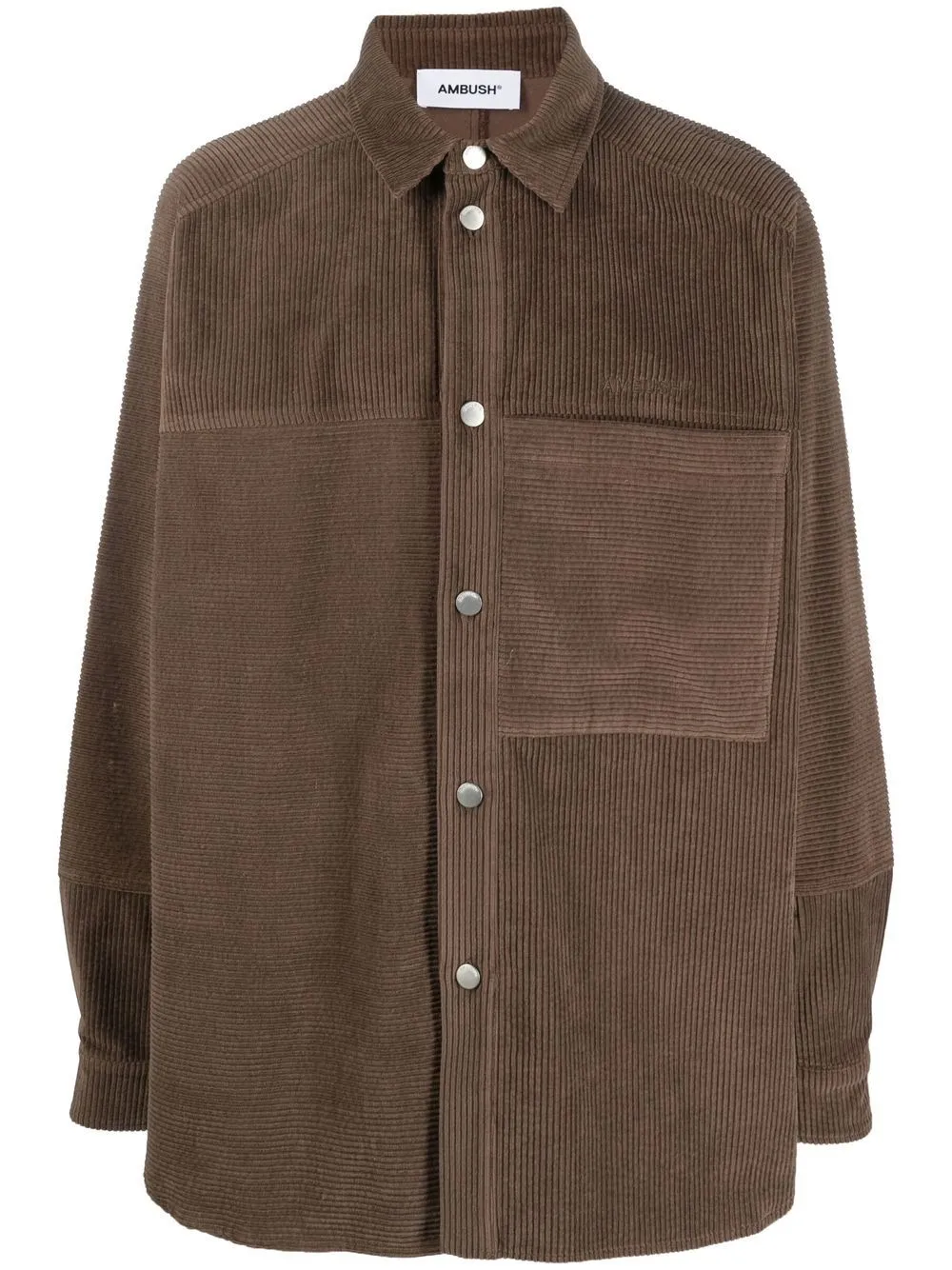 

AMBUSH camisa de pana manga larga - CHESTNUT CHESTNUT