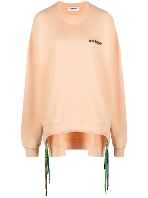 AMBUSH multi cord crew neck sweatshirt