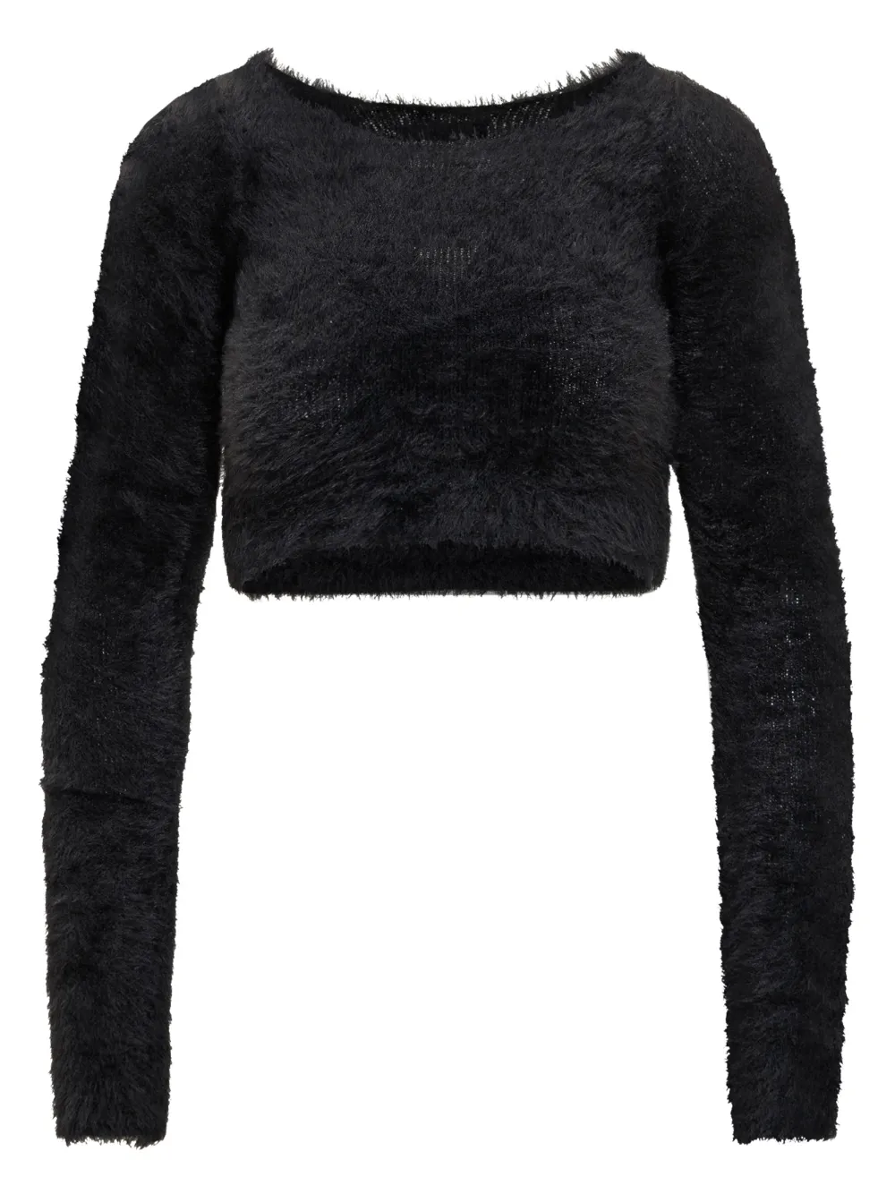 AMBUSH long-sleeve cropped sweater · L