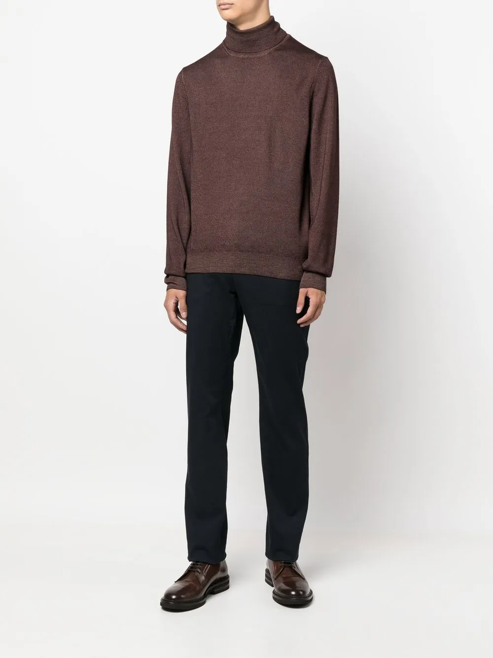 Lardini roll-neck wool jumper | Knitted Sweaters | Image 2