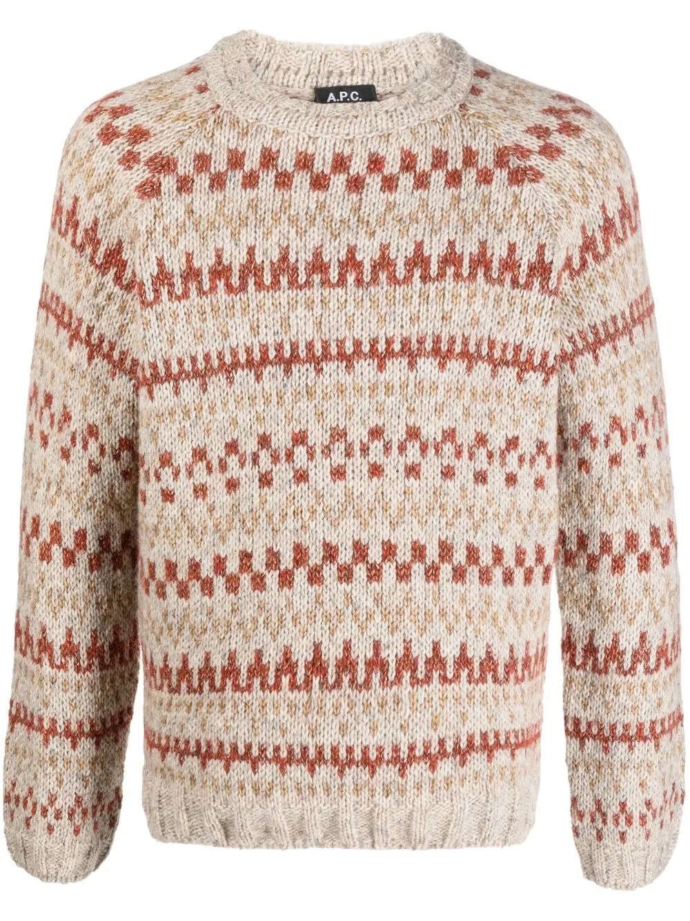 A.P.C. suéter con cuello redondo - Neutro