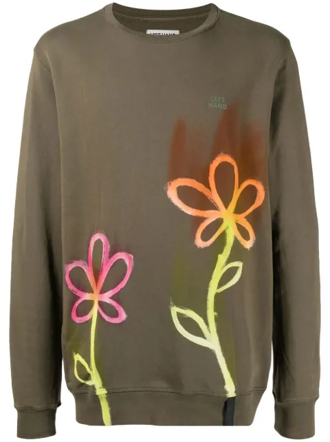 graphic-print long-sleeve T-shirt